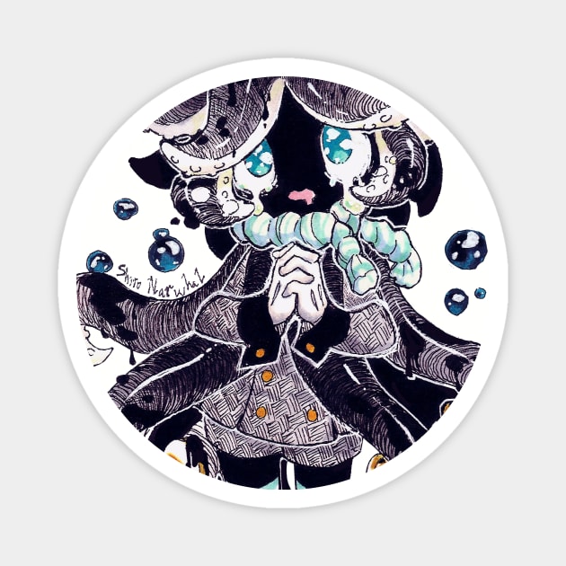 Inky Tears Magnet by Shiro Narwhal